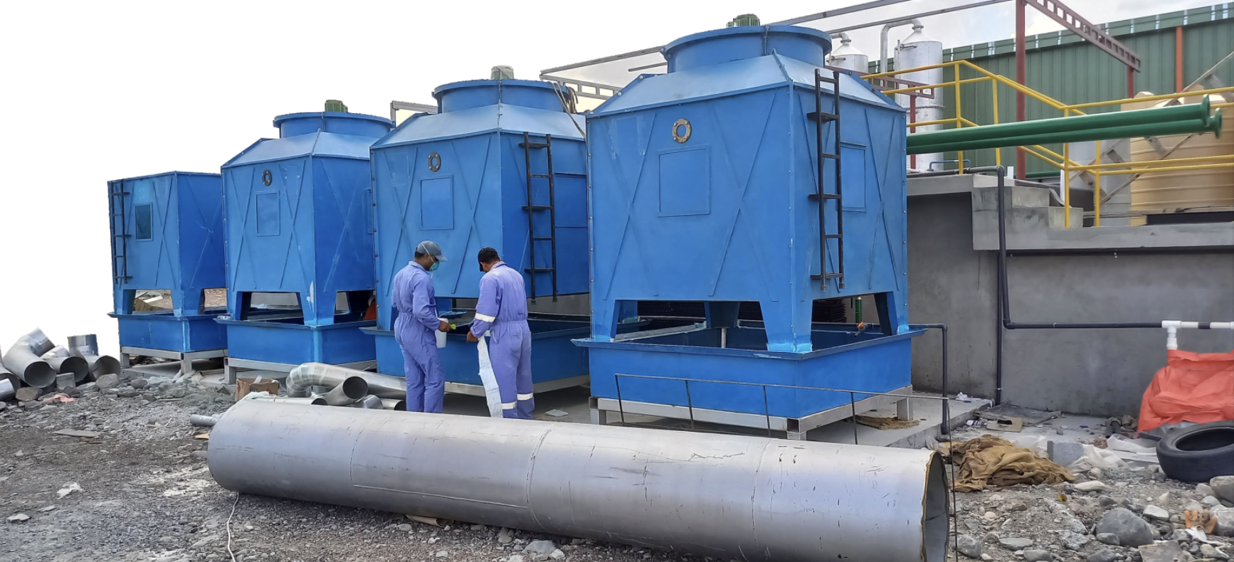 Golden Sands of Abu Abali manufacturing operations in Al Musannah, Oman