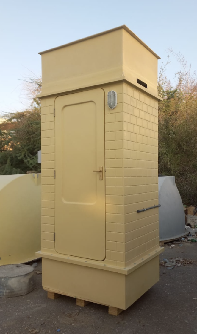 Fiberglass product detail at Golden Sands manufacturing